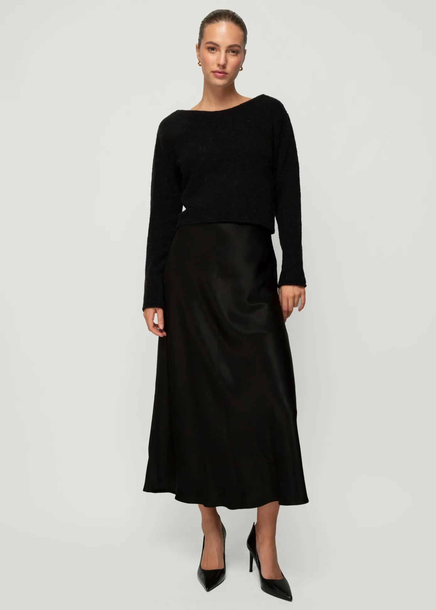 Cheap Alpaca Wollen Trui Vrouw Basics