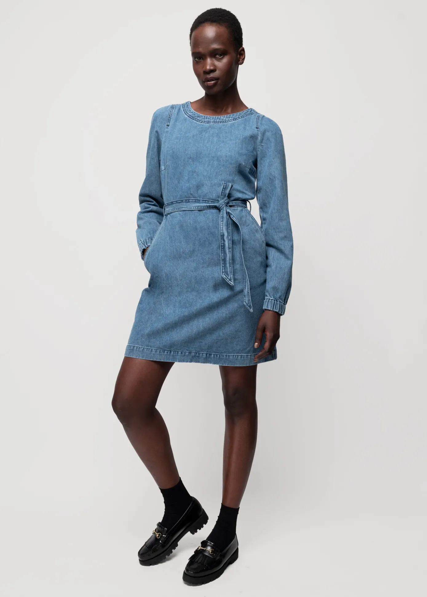 Cheap Denim Mini Jurk Vrouw Jurken