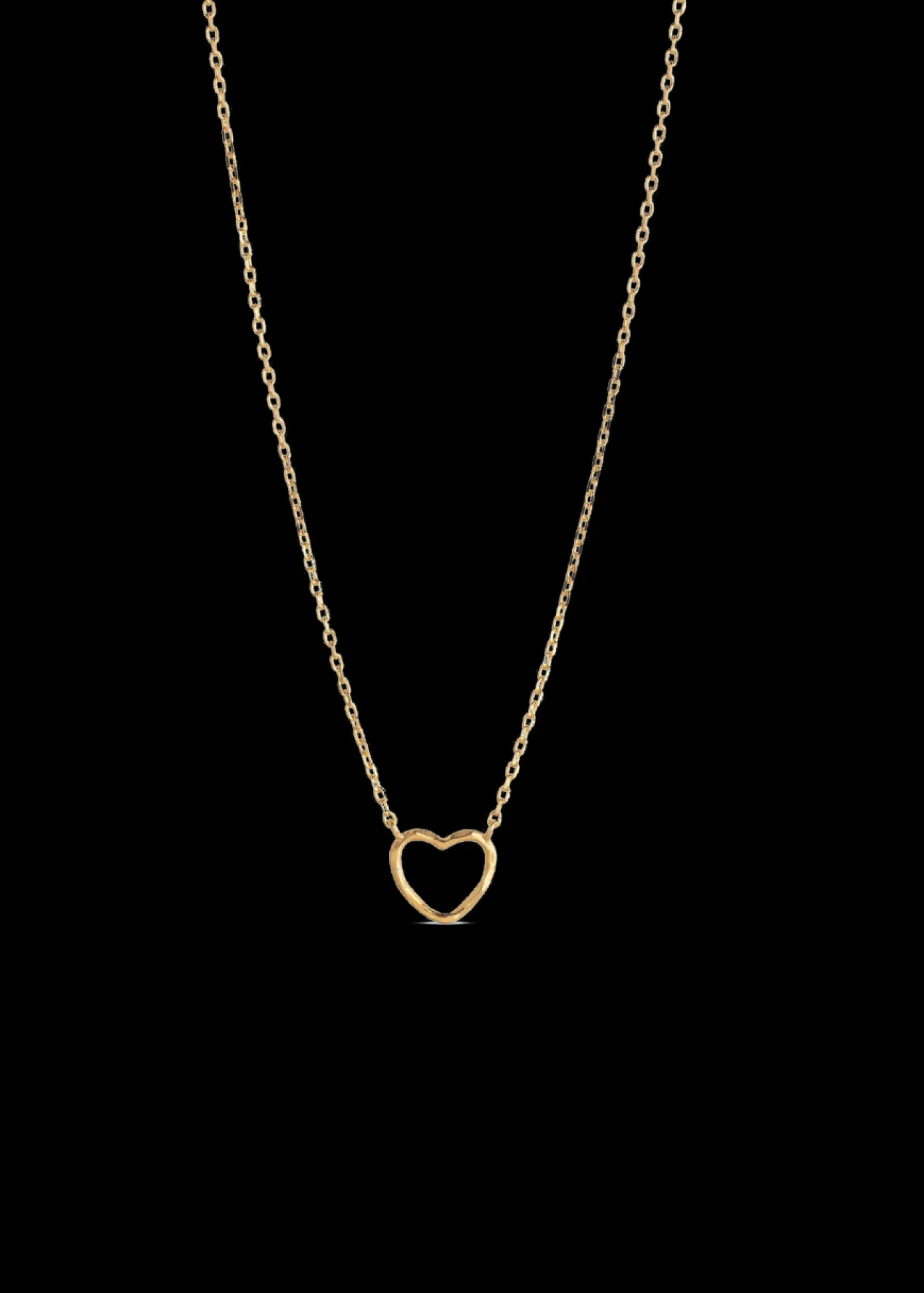 Shop Enamel Ketting Organic Heart Vrouw Accessoires