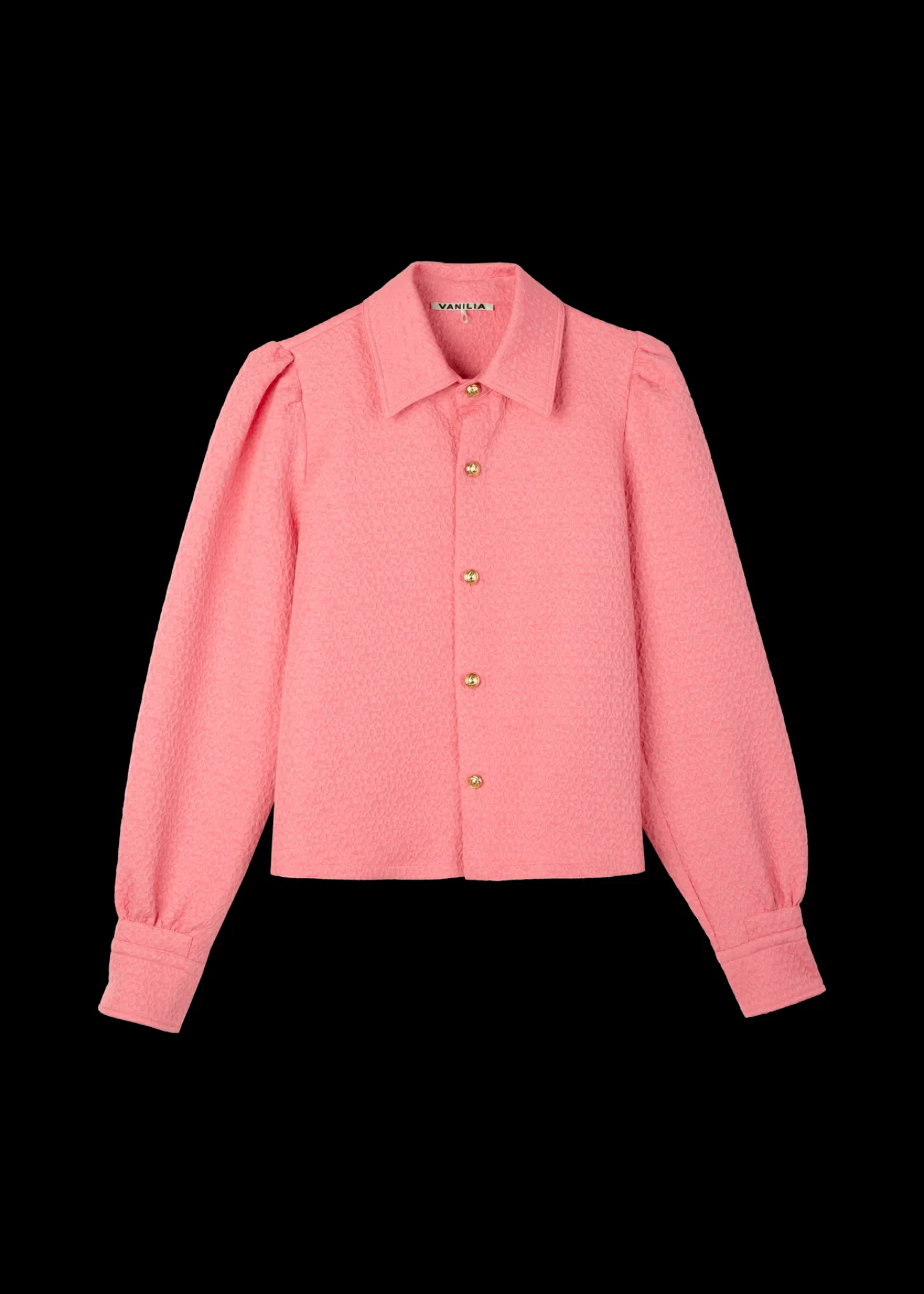 Flash Sale Jacquard Geweven Blouse Vrouw Two-Pieces