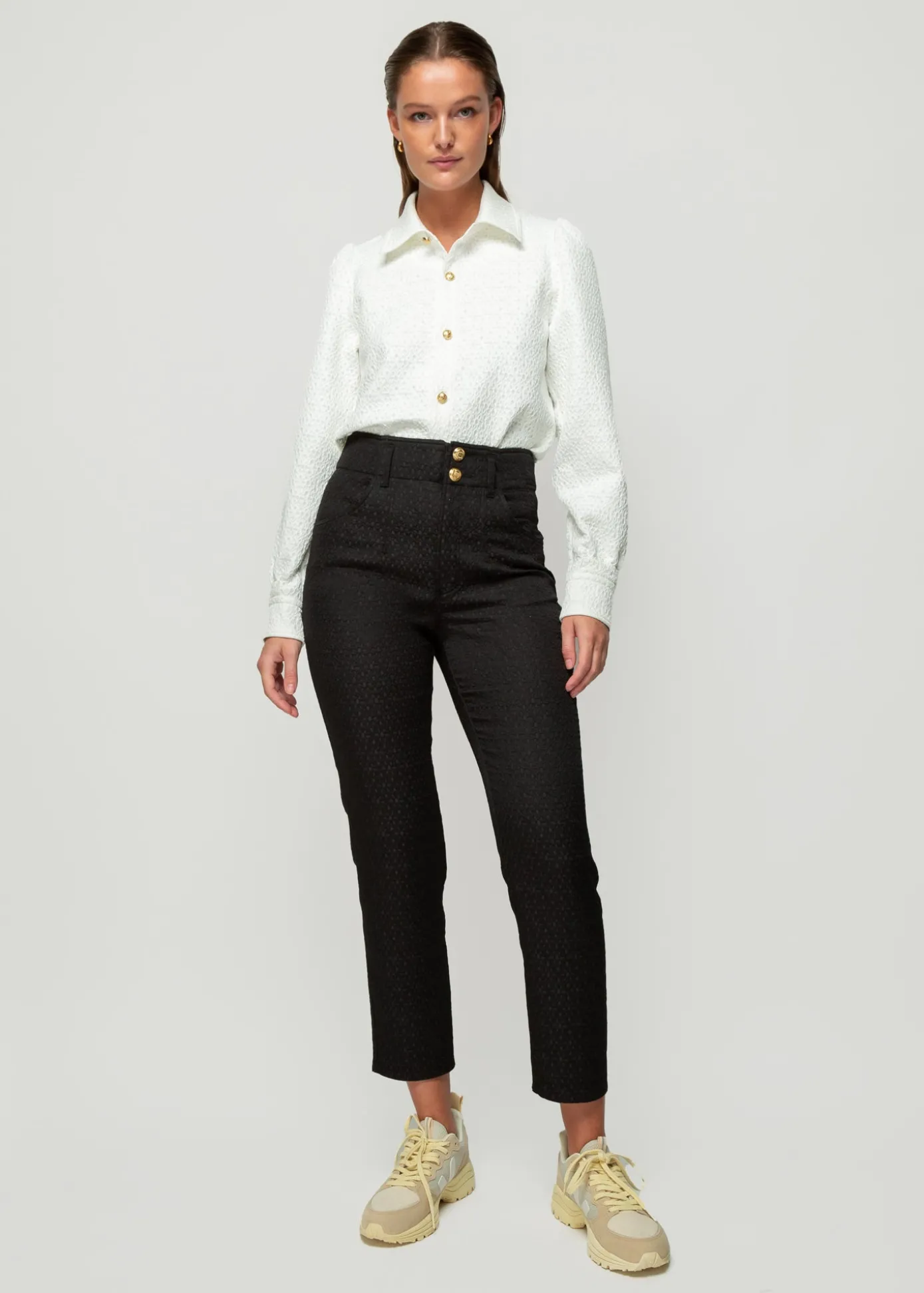 jacquard_geweven_broek_5.webp Sale Jacquard Geweven Broek Vrouw Broeken