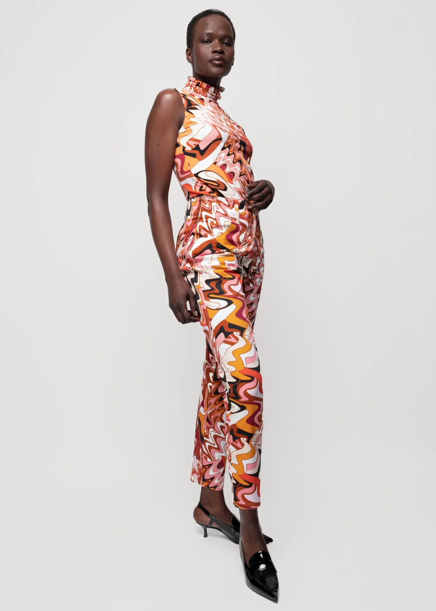 Online Katoenen Swirl Broek Vrouw Broeken