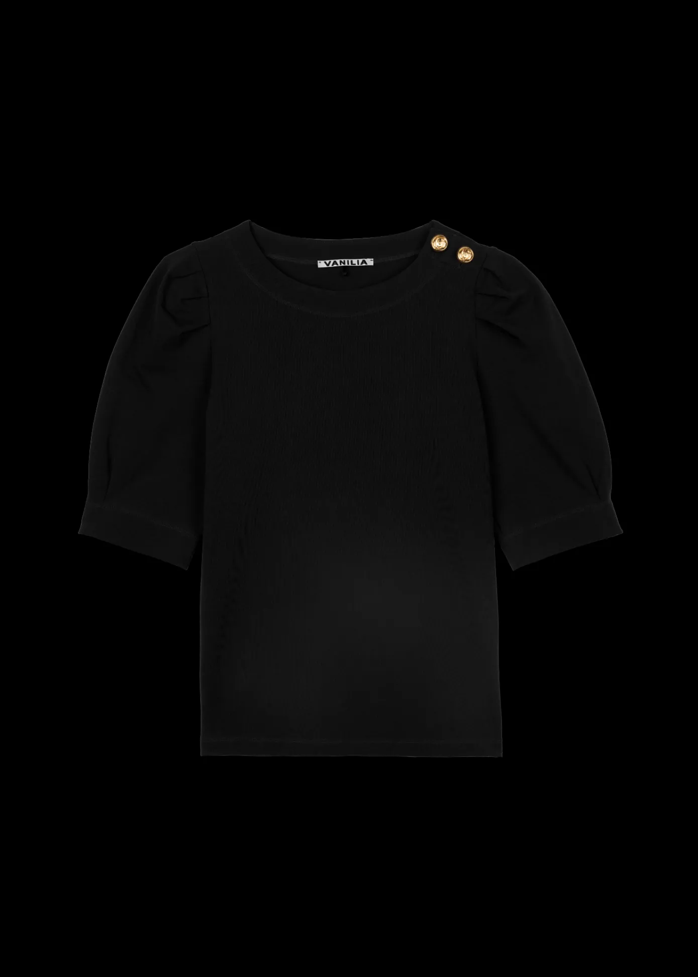 Discount Katoenen Top Met Pofmouw Vrouw Tops