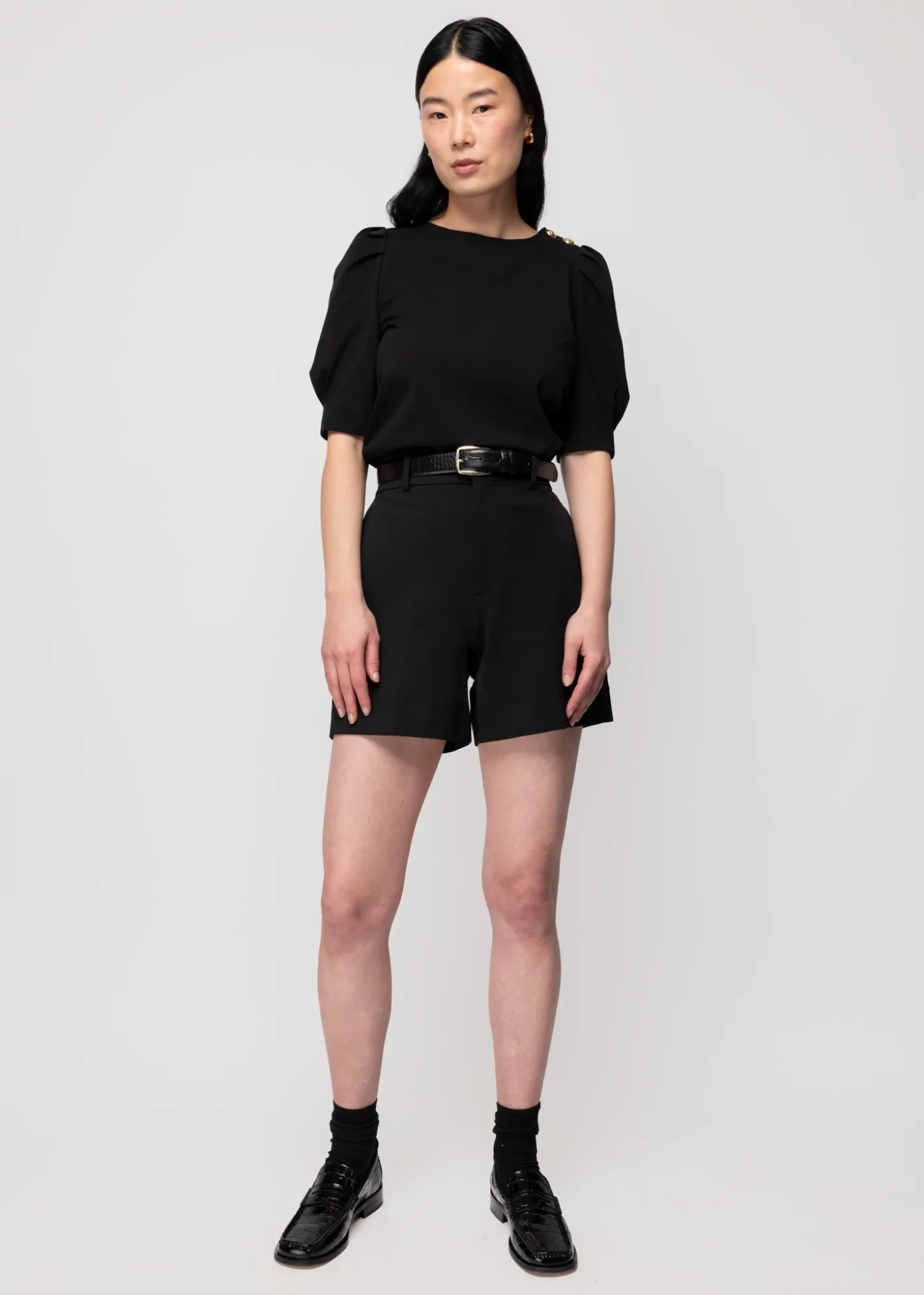 Discount Katoenen Top Met Pofmouw Vrouw Tops