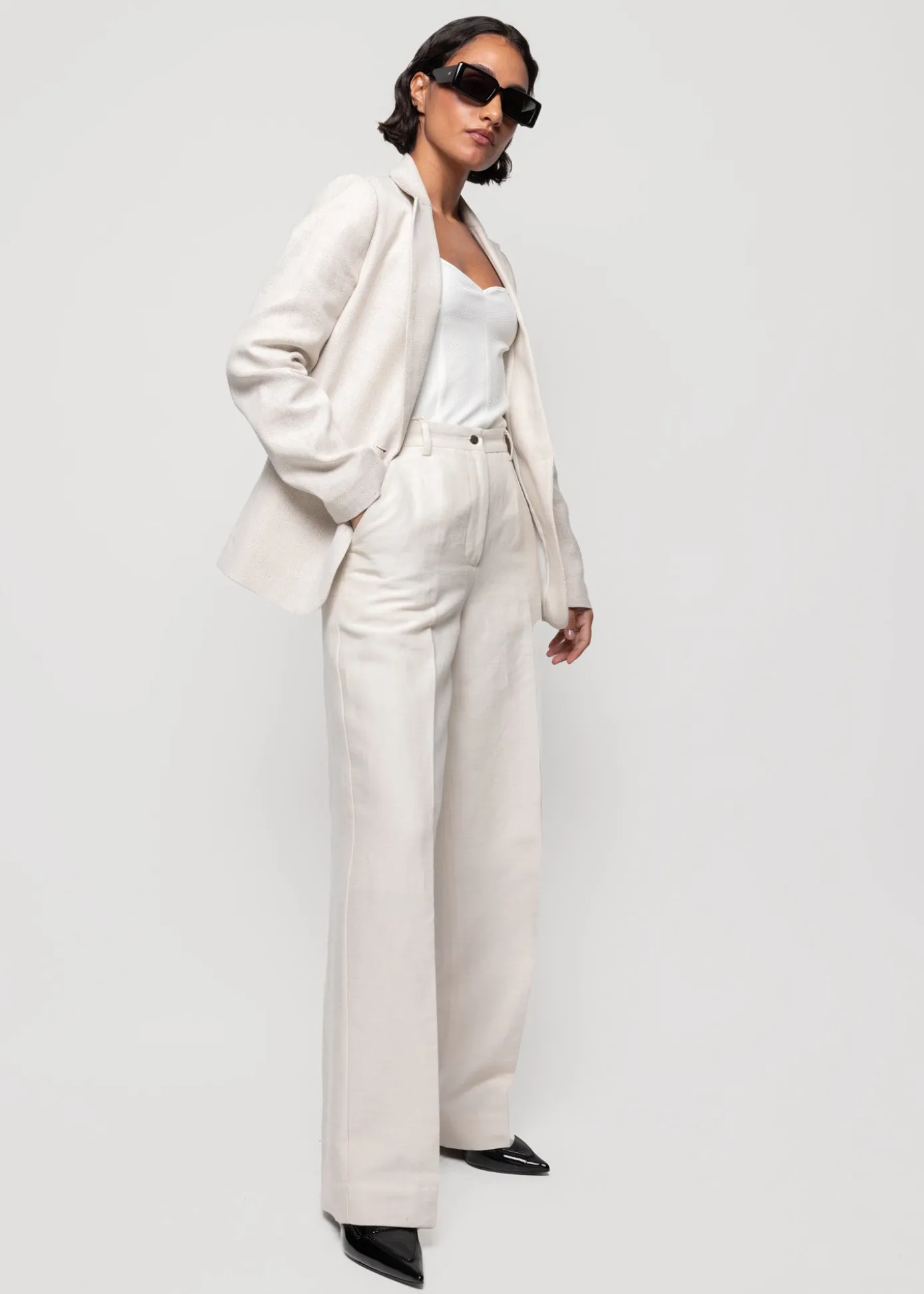 Flash Sale Linnen Pantalon Vrouw Broeken