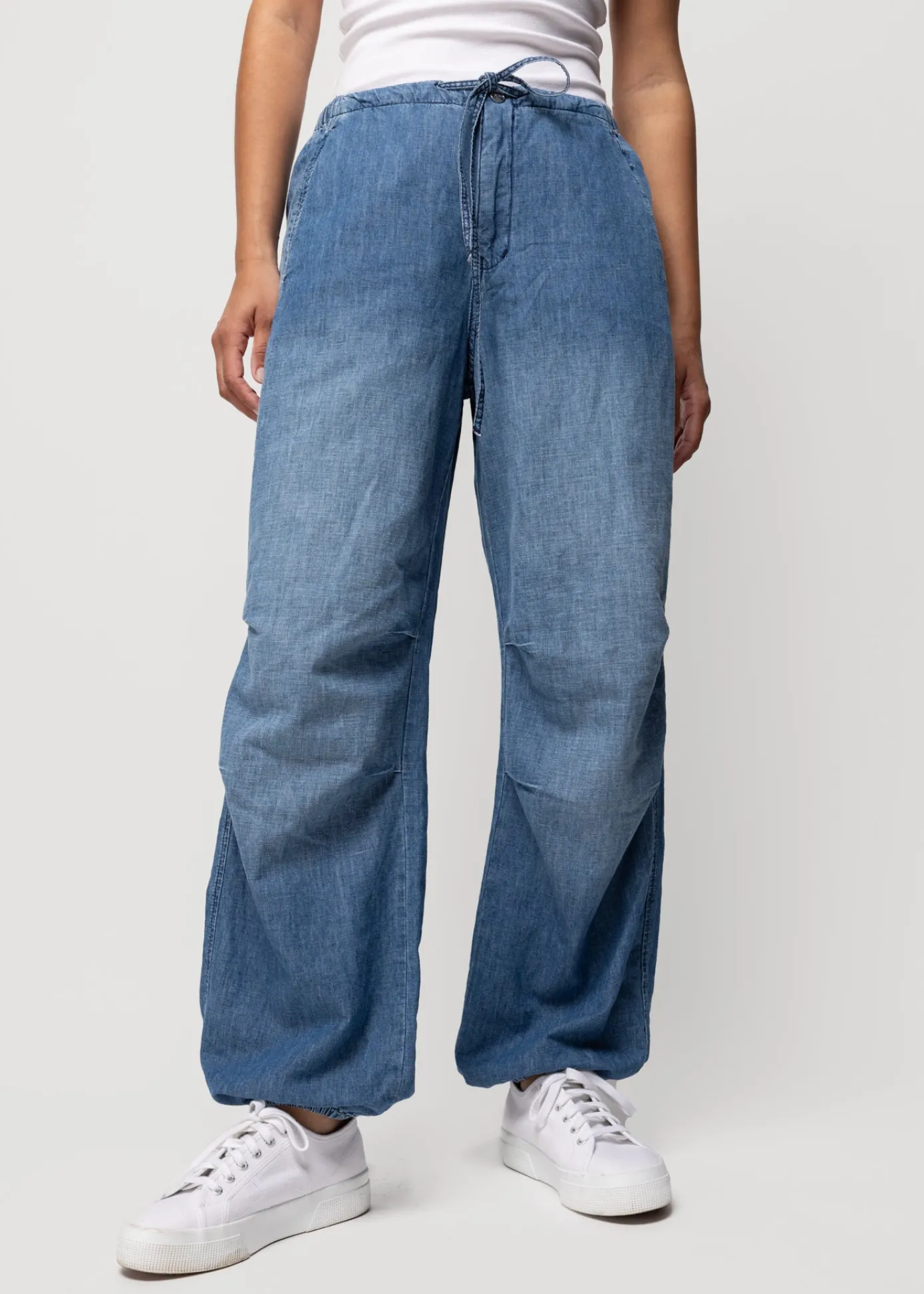 Fashion Parachute Jeans Vrouw Broeken