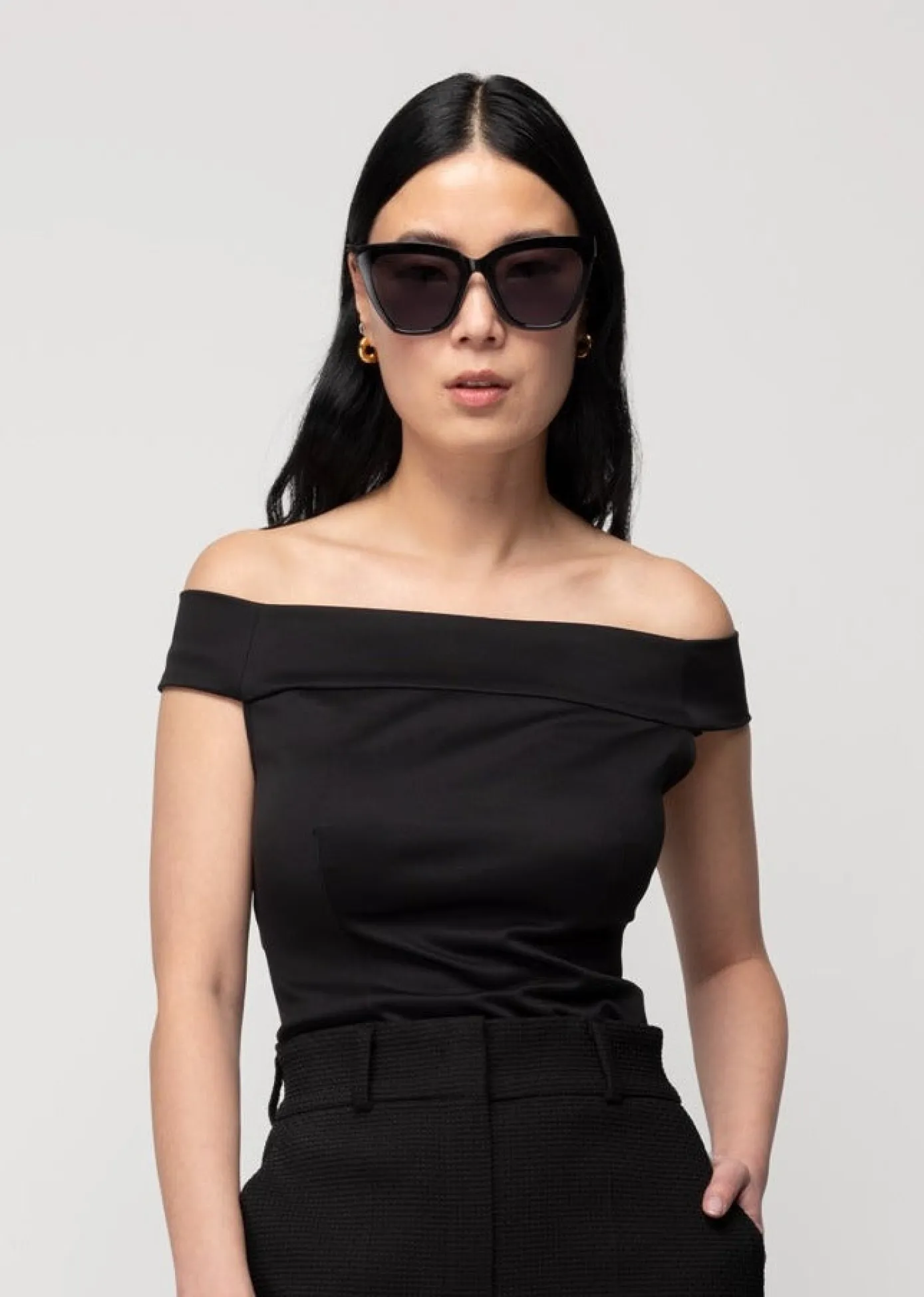 punto_off_shoulder_top_4.webp Best Sale Punto Off Shoulder Top Vrouw Tops