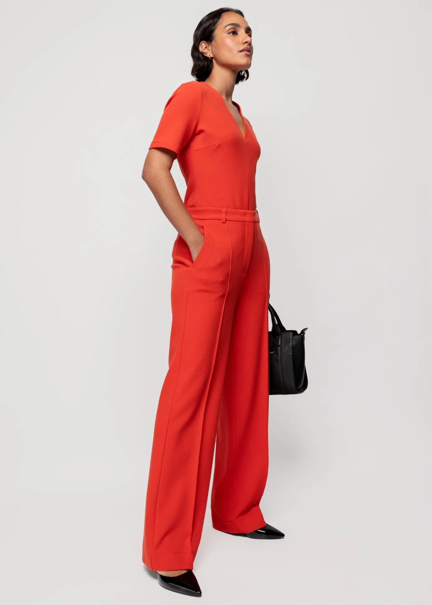 Cheap Rib Pantalon Vrouw Broeken