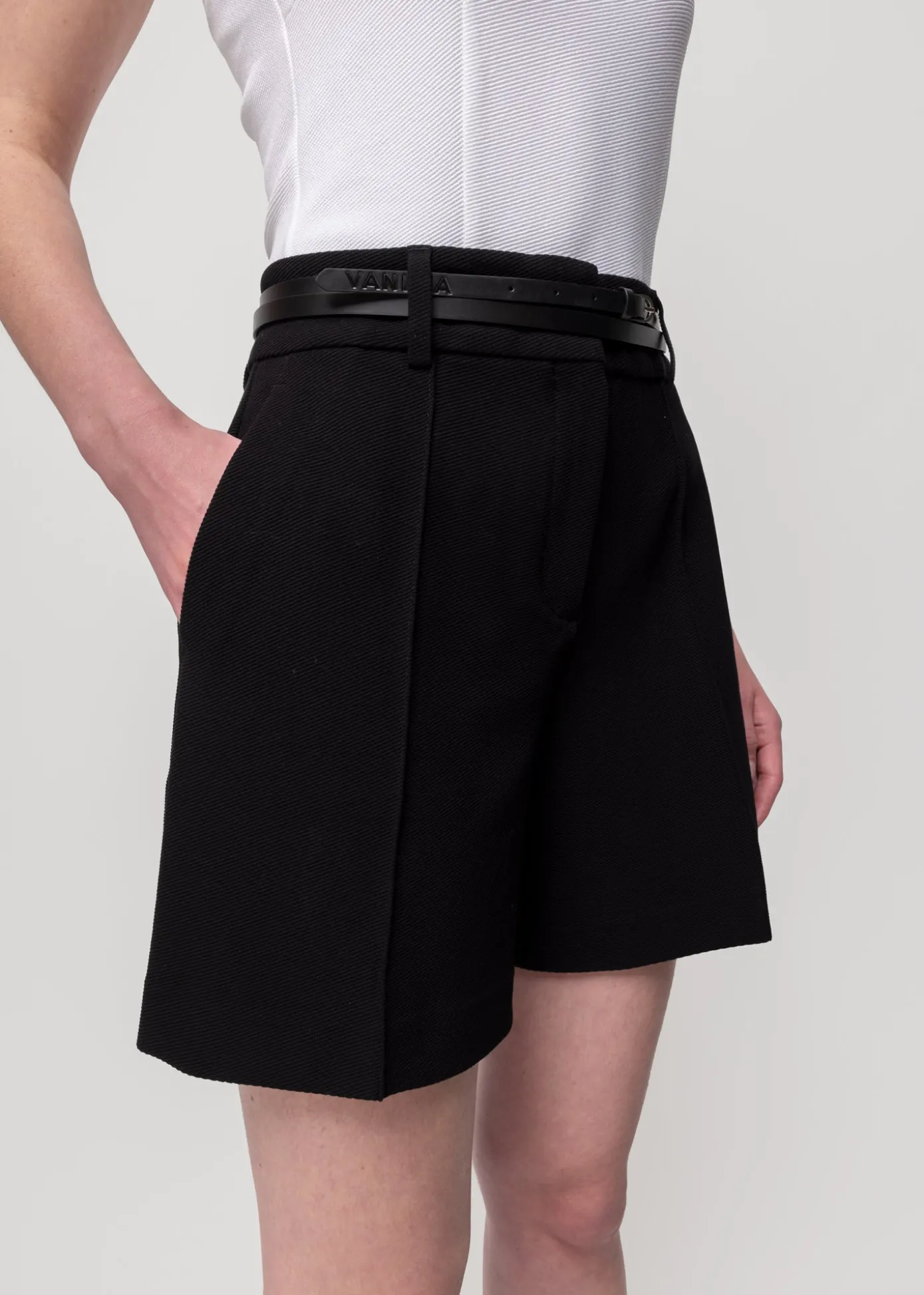 Store Rib Short Vrouw Basics