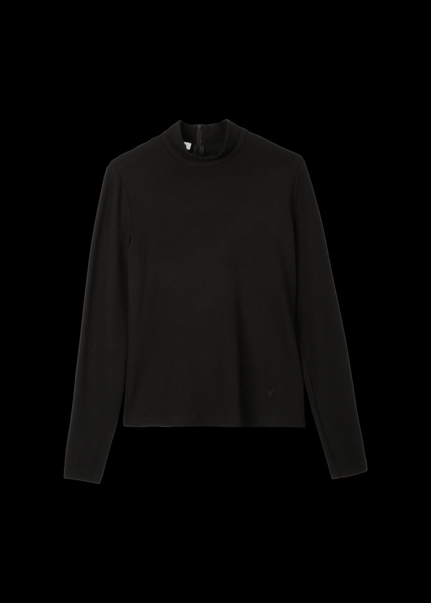 Shop Rib Top Met Col Vrouw Basics