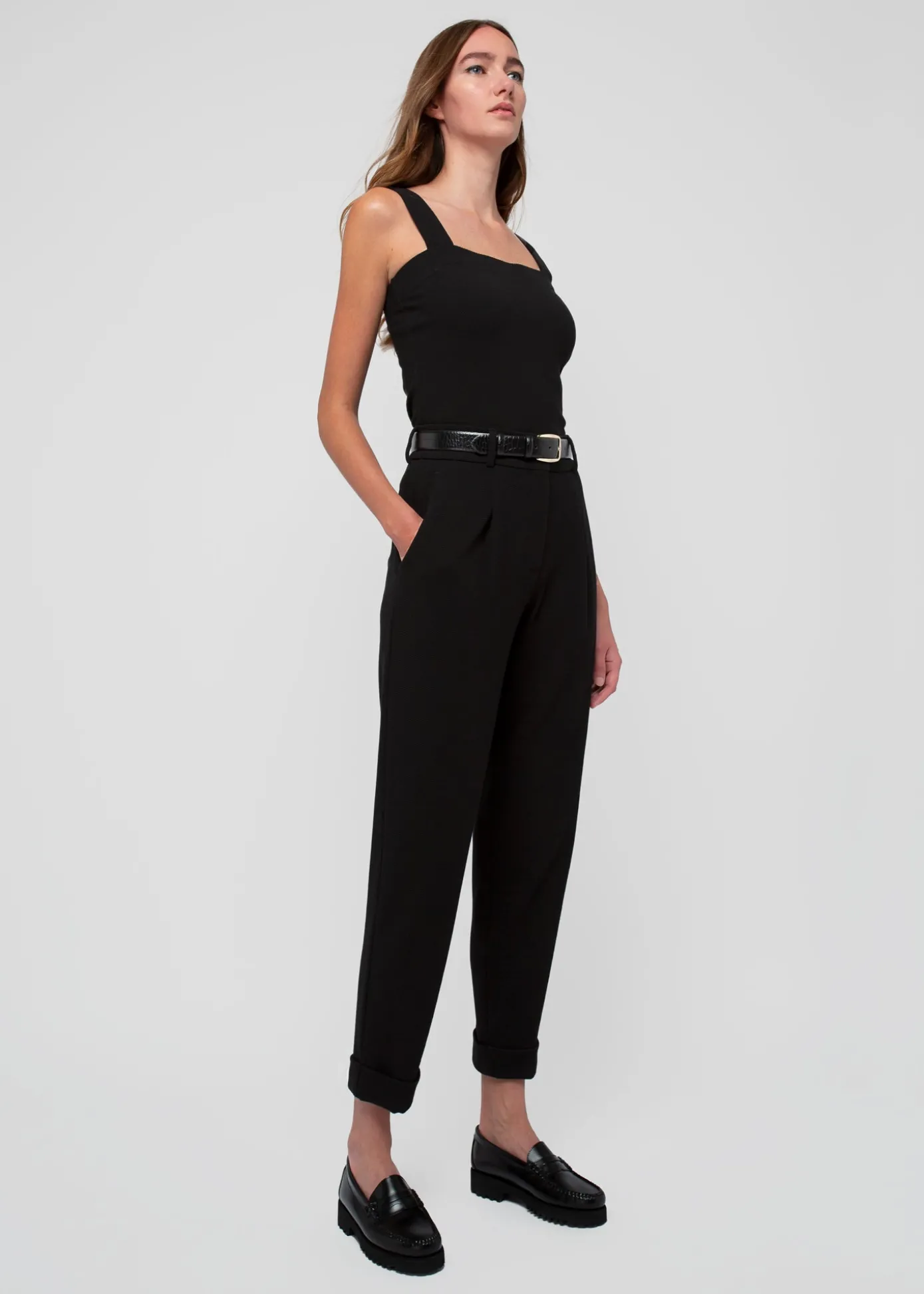 Flash Sale Top Met Vierkante Hals Vrouw Tops