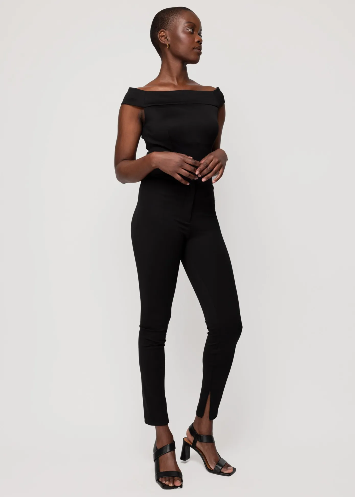 Store Tricot Legging Vrouw Basics