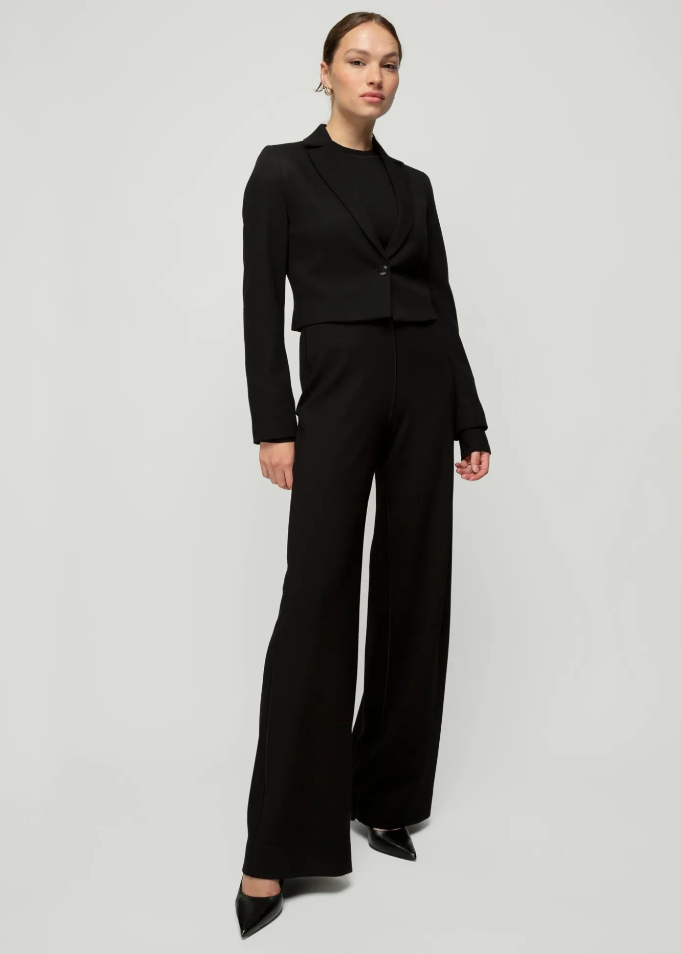 Best Sale Tricot Wijde Broek Vrouw Basics