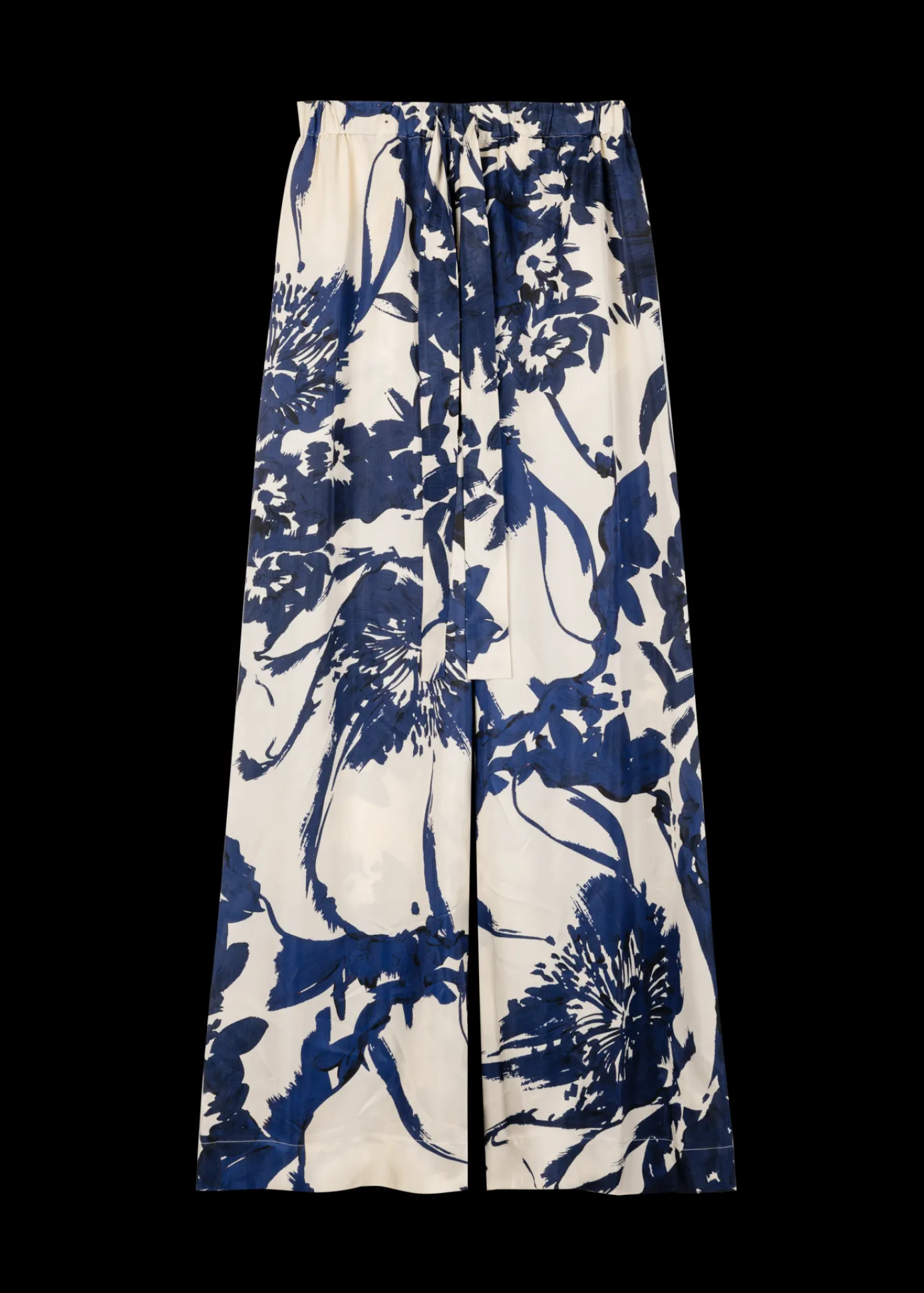 Outlet Viscose Broek Met Bloemen Vrouw Two-Pieces
