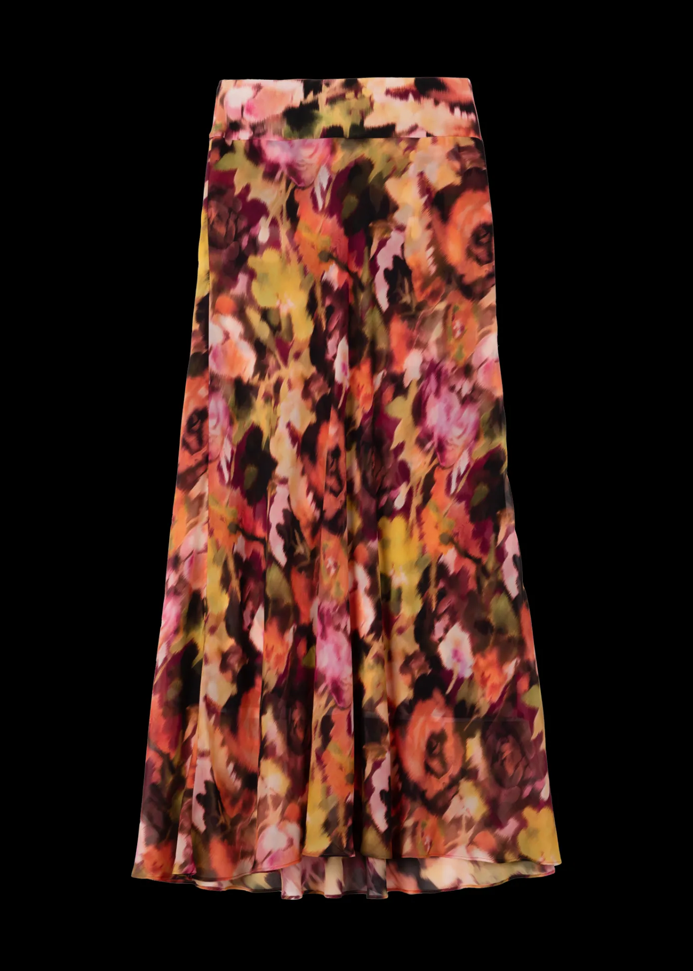 Best Viscose Midi Rok Met Print Vrouw Rokken