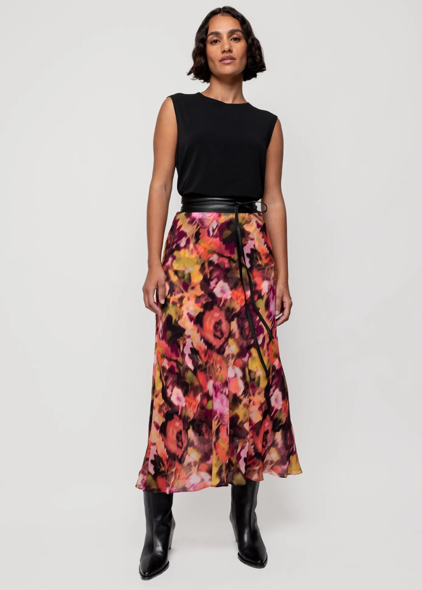 viscose_midi_rok_met_print_6.webp Best Viscose Midi Rok Met Print Vrouw Rokken