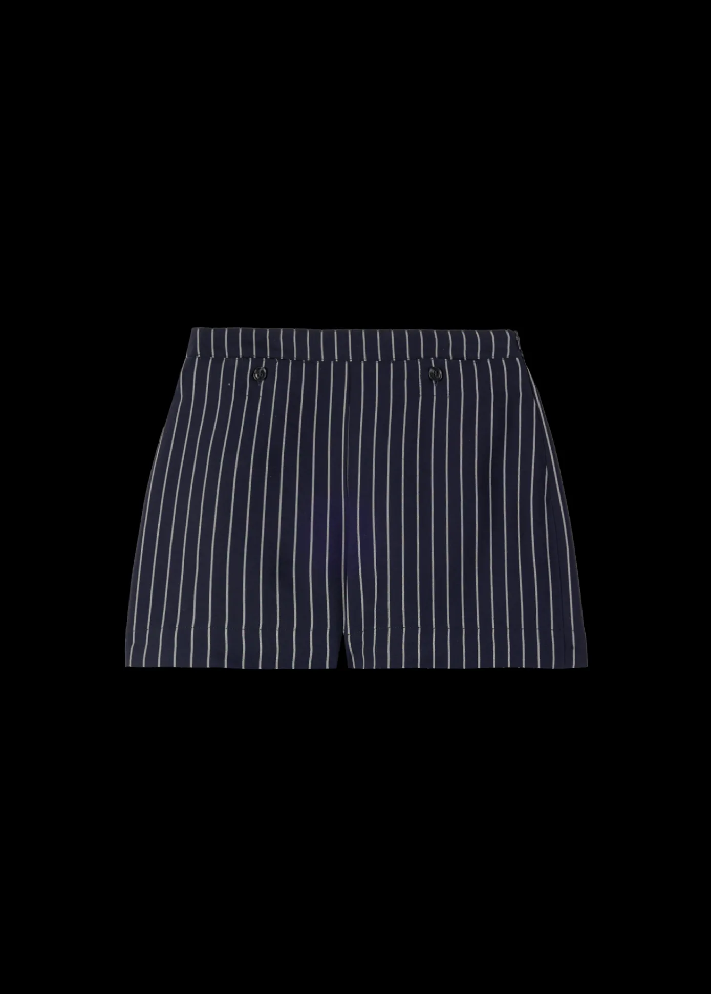 Cheap Viscose Short Pin Stripe Vrouw Shorts