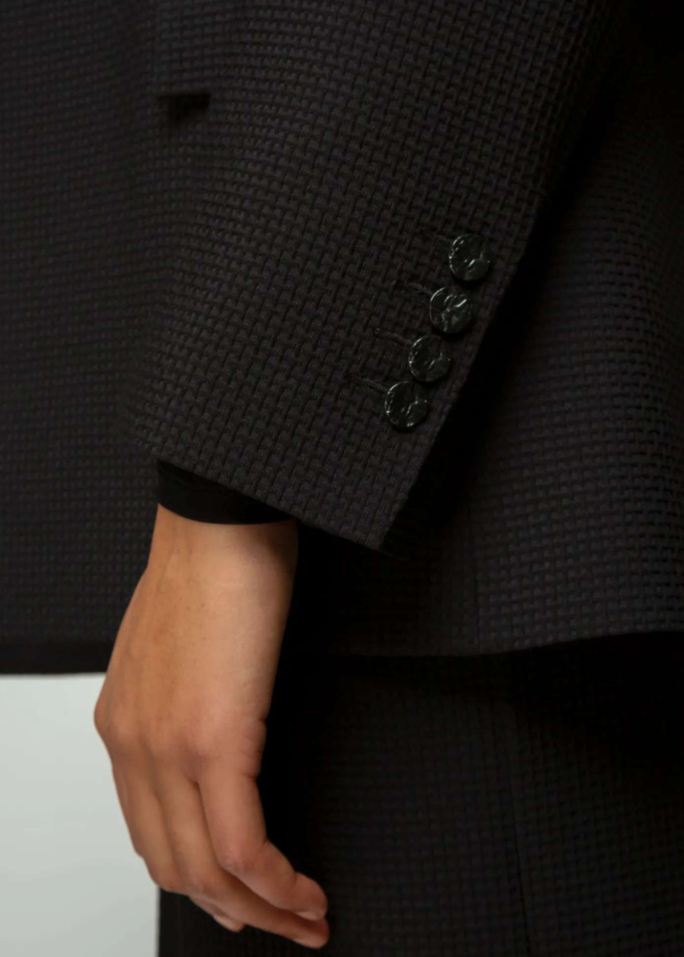 wafel_structuur_blazer_4-1.webp Outlet Wafel Structuur Blazer Vrouw Basics